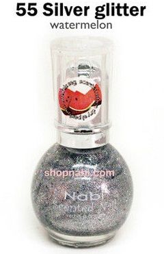 Nabi Scented 55 silver glitter