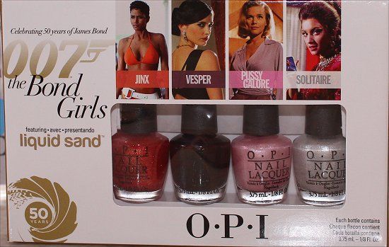 the Bond Girls by OPI Mini