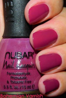 NUBAR Hieroglyphys Purple