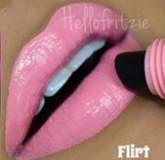 L.A girl Glazed Lip Paints flirt