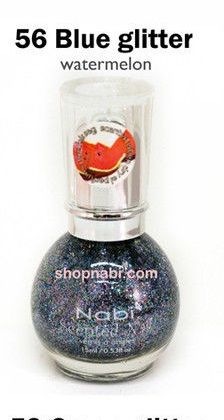 Nabi Scented 56 blue glitter