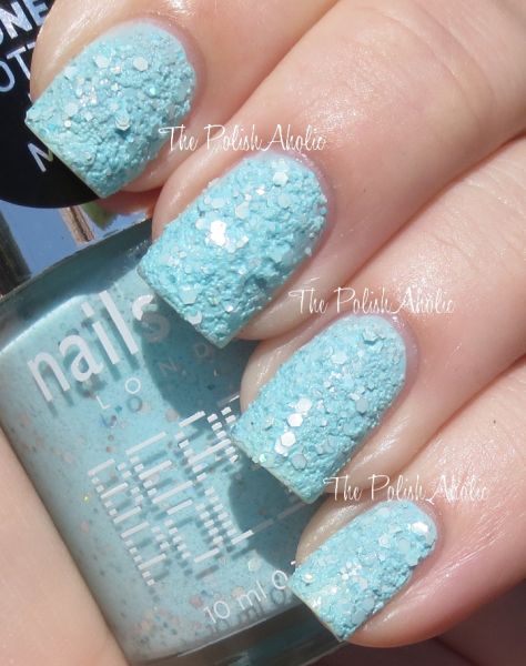 nails inc. Beaded Polish Mint